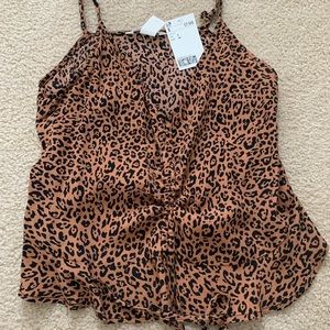 H&M Cheetah Tank